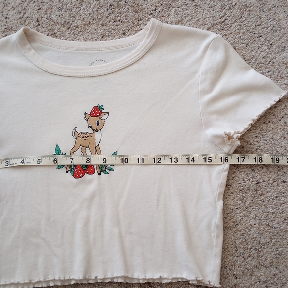 PS / LA Baby Doe Cropped T-shirt - Picture 3 of 4